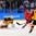 GANGNEUNG, SOUTH KOREA - FEBRUARY 25: Olympic Athletes from Russia's Ilya Kovalchuk #71 fires a shot on Germany's Danny Aus Den Birken #33 during gold medal round action at the PyeongChang 2018 Olympic Winter Games. (Photo by Matt Zambonin/HHOF-IIHF Images)

